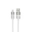 Avax CB310 GLOWY USB-A - Lightning cable 1m White