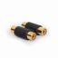 Gembird A-2RCAFF-01 Double RCA (F) to RCA (F) coupler