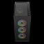 Gamdias Aura GC15 ARGB Tempered Glass Black