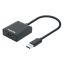 Manhattan 1080p USB-A to HDMI Adapter Black