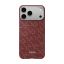 Pitaka Ultra-Slim Case for iPhone 17 Pro Monogram-Gold/Red