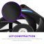 NZXT F360X 360mm Performance RGB Single-Frame Fan Black