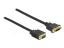 DeLock DVI 24+5 female to VGA male cable 1m Black