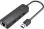 Vention USB3.0 Hub + Gigabit Ethernet adapter Grey