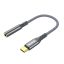 ColorWay USB-C 3.5mm Female Audio Adapter 14cm Grey