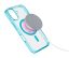 Cellularline ikonikus hátlap Magsafe támogatással Apple iphone 16 Plus készülékhez, átlátszó/világoskék