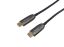 EQuip HDMI 2.1 Active Optic Armored Cable 100m 8K/60Hz 4K/120Hz 48Gbps Black