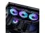 Processzor hűtő AIO PHANTEKS Glacier One 360D30 DRGB AIO, X2 Cap, fekete
