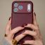 Decoded Leather Backcover iPhone 17 Pro Dark Ruby