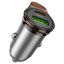 Hoco NZ16A Rigorous Car Charger 43W Metal Grey