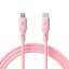 Akyga AK-USB-71 USB-C to Lightning 30W Cable 1m Pink