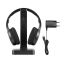 Hama TV Headphones, Wireless Bluetooth Headset + Stand Black