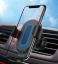 Devia Gravity Sensor Car Air Vent Wireless Charger Phone Holder (10W) Black