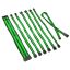 Kábel Kolink Core Pro fonott kábelhosszabbító kit 12V-2x6 Type 1 - Venom Green