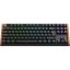 Keychron K8 HE Bluetooth / vezeték nélküli magyar Gateron double-rail magnetic nebula mechanikus billentyűzet fekete (Bo