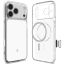 Spigen Ultra Hybrid T MagSafe case for iPhone 18 Pro Max/17 Pro Max Glossy White