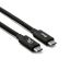 Club3D USB 80Gbps Certified 240W 8k240Hz Type-C 1,2m Cable Black