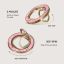 Burga Magnetic Ring Holder Gold Sakura
