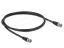 DeLock BNC male to BNC male 75 Ohm cable 1m Black