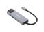 EQuip USB-C 5 in 1 Multifunctional Adapter Grey