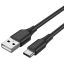 Vention USB-A 2.0/M to USB-C/M cable 2m Black