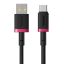 Baseus Dura Series 60W USB Type-A to Type-C Fast Charging cable 1m Black/Red