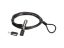 Conceptronic  CUSTODIO02BNM Keyed Laptop Lock Master Keyed Compatible 1,8m Black