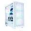 Zalman Z10 Duo RGB Tempered Glass White