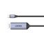 Unitek USB-C to DisplayPort1.4 Cable 1,8m Space Grey