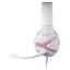 KONIX Mythics Geek Girl Crystal Gaming Headset White/Pink