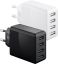 USB hálózati gyorstöltő 4 x USB 3.0 (30W), fekete GOOBAY (44962)