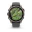 Garmin fenix 8 Pro 47mm AMOLED Sapphire Titanium with Graphite/black silicone band