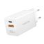 Logilink Dual USB socket adapter 65W White