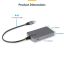Startech 5-portos USB3.2 HUB Space Gray