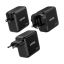 Unitek Rexo 100W 4-Port GaN Charger with Smart Display Black