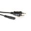 ACT AK5419 Powercord Euro male - C7 female 5m Black