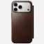 Nomad Modern Leather Folio (Horween) for iPhone 18 Pro Max/17 Pro Max Rustic Brown