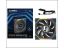 Ventilátor Lian Li UNI FAN SL Wireless LCD ARGB PWM - 120mm, fekete