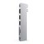 Satechi PRO HUB SLIM (1xUSB4,1xHDMI,2xUSB-A,SD/MicroSD,UHS-I up to 104MB/s, SD/SDHC/SDXC up to 2TB,1xUSB-C) - Silver