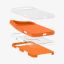 Spigen Silicone Fit MagSafe case for iPhone 17 Pro Max Cosmic Orange