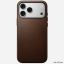 Nomad Traditional Leather Case for iPhone 18 Pro Max/17 Pro Max Brown
