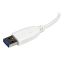 Startech 4-portos USB3.0 HUB White