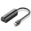 Vention USB-C to Gigabit Ethernet Adapter Black