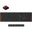 Keychron K5 Ultra 8K Bluetooth / vezeték nélküli magyar Milk POM Red mechanikus billentyűzet fekete