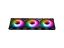 Ventilátor PHANTEKS M25 Gen2 PWM, fordított légáramlás, D-RGB, 120mm, fekete