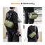 K&F Concept 2in1 Sling Bag Everyday Shoulder Bag & Photography Camera Backpack 10L Green