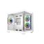 COOLER MASTER Ház Micro ATX/Mini ITX Elite 481 White, Tápegység nélkül, fehér