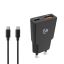Nedis Wall Charger 20W PD 3.0 with 1,5m USB-C cable Black