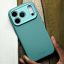 Decoded AntiMicrobial Silicone Backcover for iPhone 17 Pro Max Retro Blue