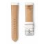 Carneo Pay Strap Leather 20mm White